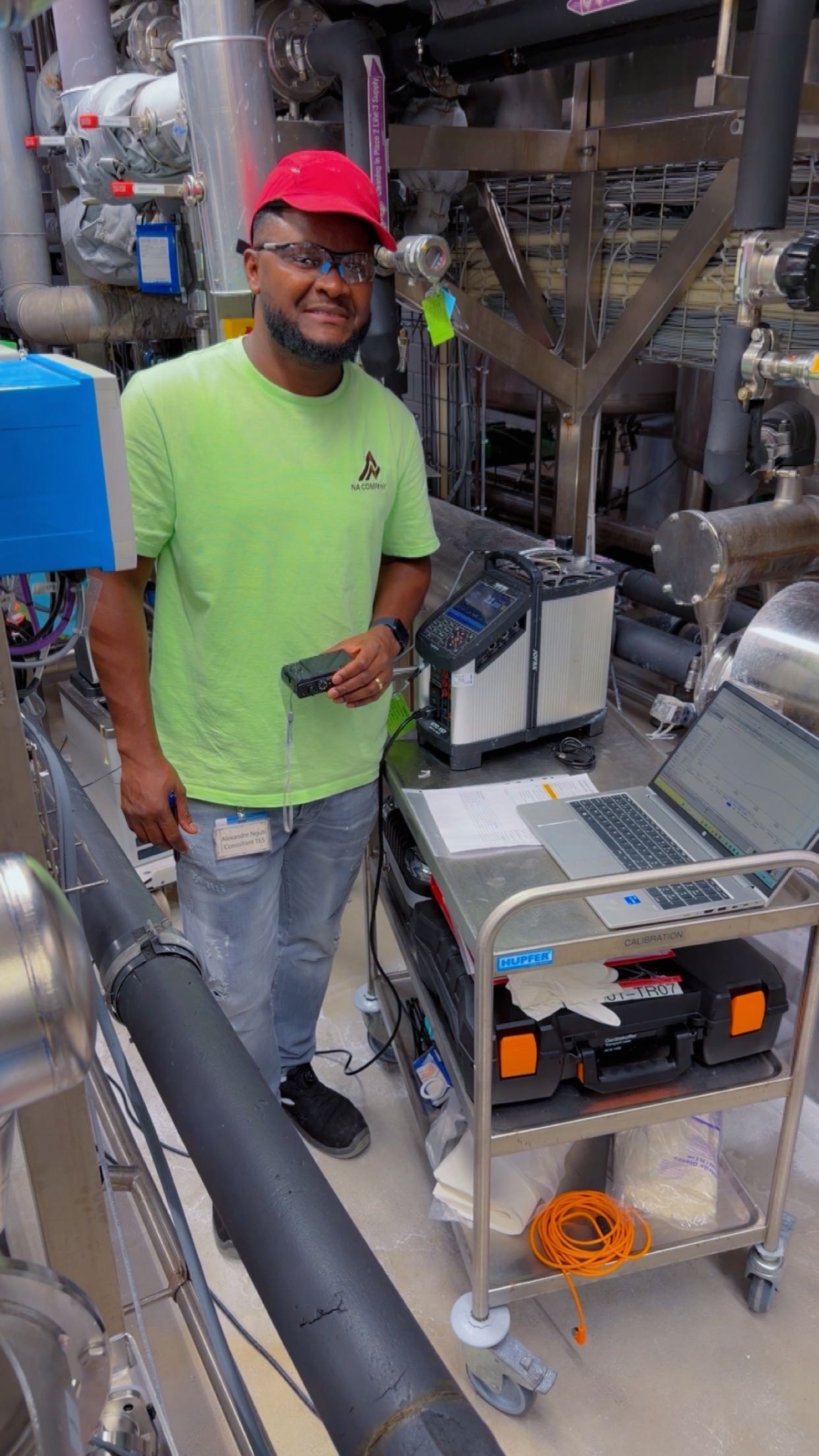 Calibration sur site industriel